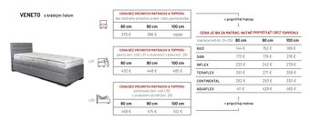 Masívna jednolôžková posteľ s úložným priestorom - 8