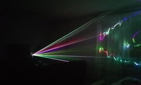 Laser RGB 500mw vytvarajúci vzory - 8