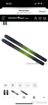 Skialp lyze volkl 186 cm plus viazanie kingpin - 8