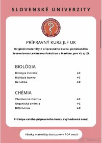 Prijímacie skúšky medicína- Učebnice a materiály - 8