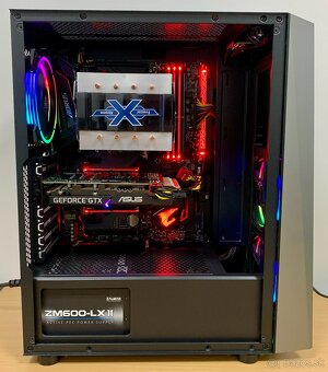 Herný PC - i5 8600K,GTX 1660S 6GB,16GB RAM,128GB SSD,2TB HDD - 8