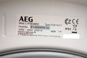 AEG  L7FEE48SC   - perfektný stav - 8