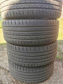 Letné Pneumatiky + disky alu Dezent TY 205/55 R16 5x110 - 8