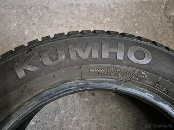 185/65 r15 zimné 4 ks KUMHO dezén 8,3 - 6,9 mm DOT2021 - 8