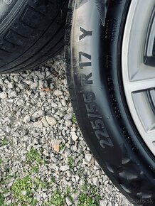 Originálna sada BMW 225/55 R17 - letné pneu - 8