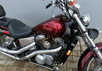 HONDA SHADOW VT1100 V TWIN, / KRÁSNY originál stav, - 8