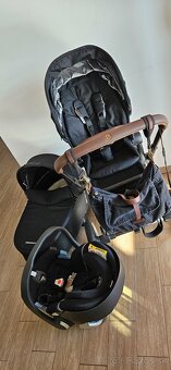 Cybex Priam 2021 - kombinovaný kočík 3v1 black deep - 8