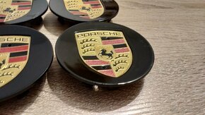 Porsche stredové krytky do kolies 76mm / 65mm viac fareb PO - 8