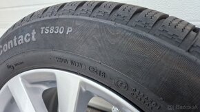 Zimné Alu na Mazdu 225/55 R17, 5x114,3, Continental - 8