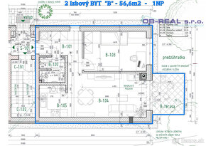 A_Predaj 2izb bytu 56m2 na prízemí tehl. bytovky GA-HODY - 8