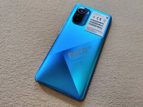 Xiaomi Poco F3 - 5G.  6gb+2gb/128gb.  Modrá metalíza. - 8