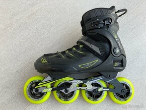 FILA SKATES GHIBLI 90 BLACK/LIME - veľkosť  EUR 43,5 - 8