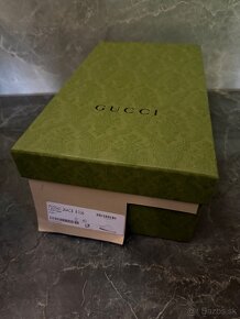 Gucci interlocking rubber silver slides 40 - 8