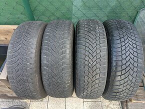 Zimné pneumatiky Bridgestone na oceľových diskoch VW. - 8