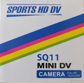 Predám rádiobudík s mini sportS HD SQ11 kameru kocka - 8