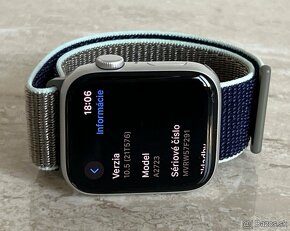 Apple Watch SE 44 Silver 2. Gen (nové, záruka 4.7.2025) - 8