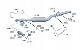 A0009054714 Snímač NOX MERCEDES-BENZ - 8