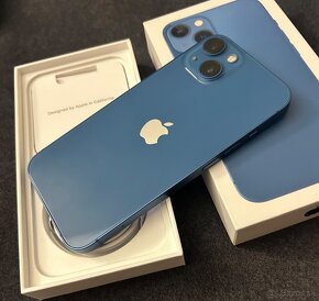 Iphone 13 128GB blue - pekný stav - záruka - 8