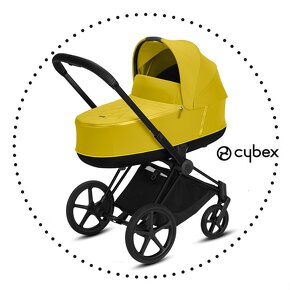 Detská vanička Cybex Priam 2.0, farba Mustard Yellow - 8