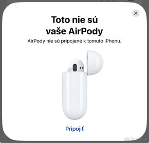 Predám AirPods gen. 2 - originalne - 8