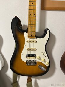 Fender JV Modified 50s Stratocaster HSS MN 2-Tone Sunburst - 8