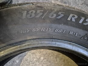 185/65 r15 zimné 4 ks MATADOR dezén 6,9-6 mm - 8