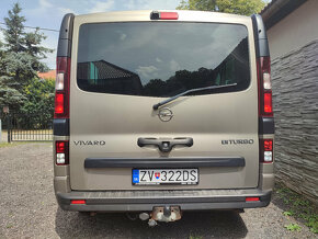 Prenájom Opel Vivaro Long 9-miestne BI Turbo - 8