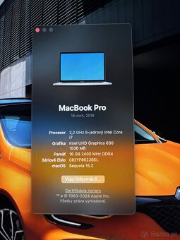 MacBook Pro 15,4" 2018 - 8