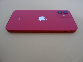 iPhone 12 128GB RED - ZÁRUKA 1 ROK - 100% BATERIA - 8