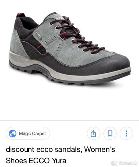 Ecco topánky gore-tex 42 nové - 8