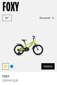 Detský bicykel CTM Foxy 16" - 8