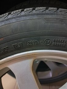 Predám zimné pneu s alu diskami rozteč  5x112 205/55 R16 - 8