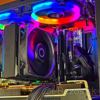 ⚠️ Ryzen 5 5600X, RX 6750 XT - Štýlový herný PC s RGB ⚠️ - 8