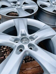 5x105 R17 originál alu disky Opel Astra J - ET 42 - 8