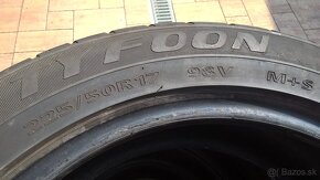 CELOROČNÉ 225/50 R17 98V XL MS cca 5 a 6 mm 2019 150,-€/sada - 8