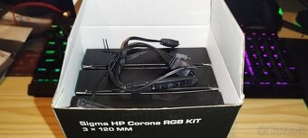 Silentium PC Sigma HP Corona RGB KIT 3x120mm - 8