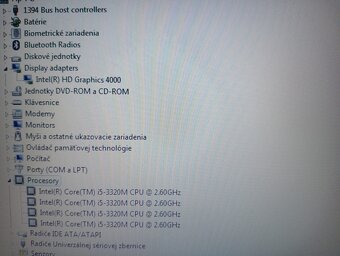 predám ntb HP elitebook 8470p / 4gb ram / Intel core i5 - 8