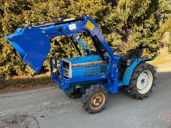 Malotraktor Mitsubishi MT1601D + čelní nakladač - 8