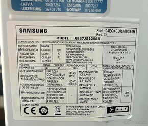 Predám Samsung Chladničku s Mrazničkou NO FROST | 269L + 98L - 8