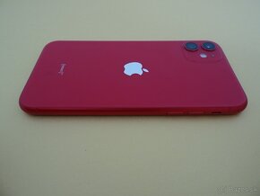 iPhone 11 64GB RED - ZÁRUKA 1 ROK - 100% BATERIA - 8