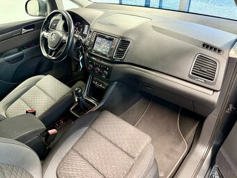 Volkswagen SHARAN 2.0 TDi LED WEBASTO SENZORY 7 MÍST TAŽNÉ - 8