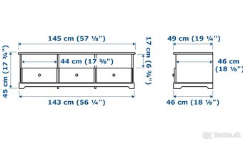 Ikea tv stolik Liatorp - 8