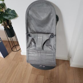 Babybjörn lehatko s mesh grey potahom+ krabica - 8