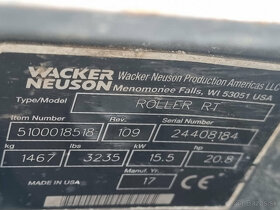 Vibrační příkopový válec Wacker Neuson RTSC3 NOVÁ CENA VÝPRO - 8