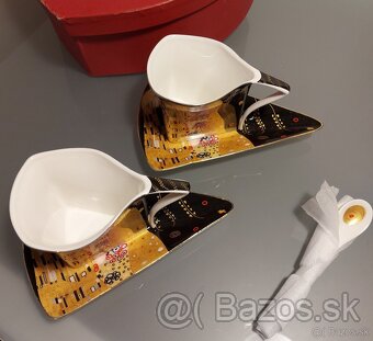 PREDÁM ÚPLNE NOVÉ PORCELÁNOVÉ ŠÁLKY S PODŠÁLKAMI, A LYŽIČKAM - 8