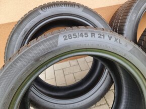 pneu 21″ 285/45R21 CONTINENTAL zimné 4mm DOT2019 - 8