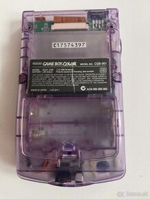 GameBoy Color Clear Purple IPS displej - 8