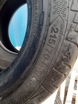 2x letné pneu 215/70R15C Continental - 8