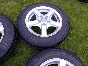 15" ALU 5x114,3 zn ENZO + letné 185/65 r15 8mm... TOP sada - 8