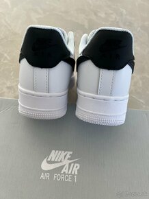 Nike air force 1 tenisky bielo čierne - 8